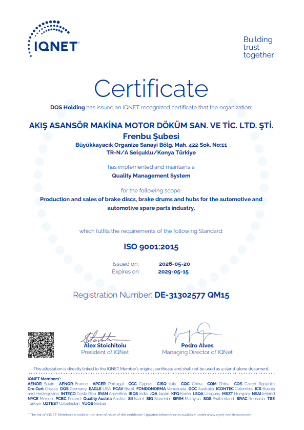 ISO 9001- IQNET